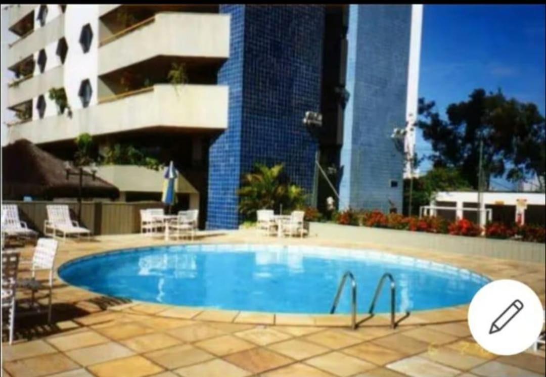 Flat Mobiliado Aparthotel Salvador Bagian luar foto